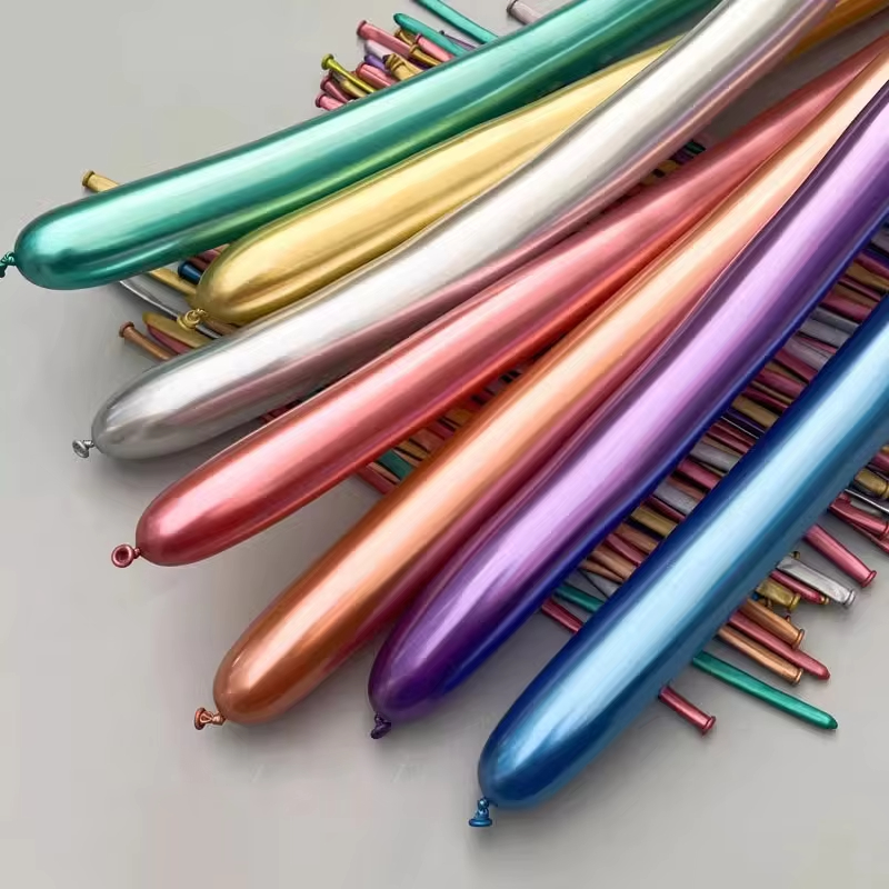 Balloon Pump Hand - 10/20/50 Pezzi Palloncini Lunghi Magici in