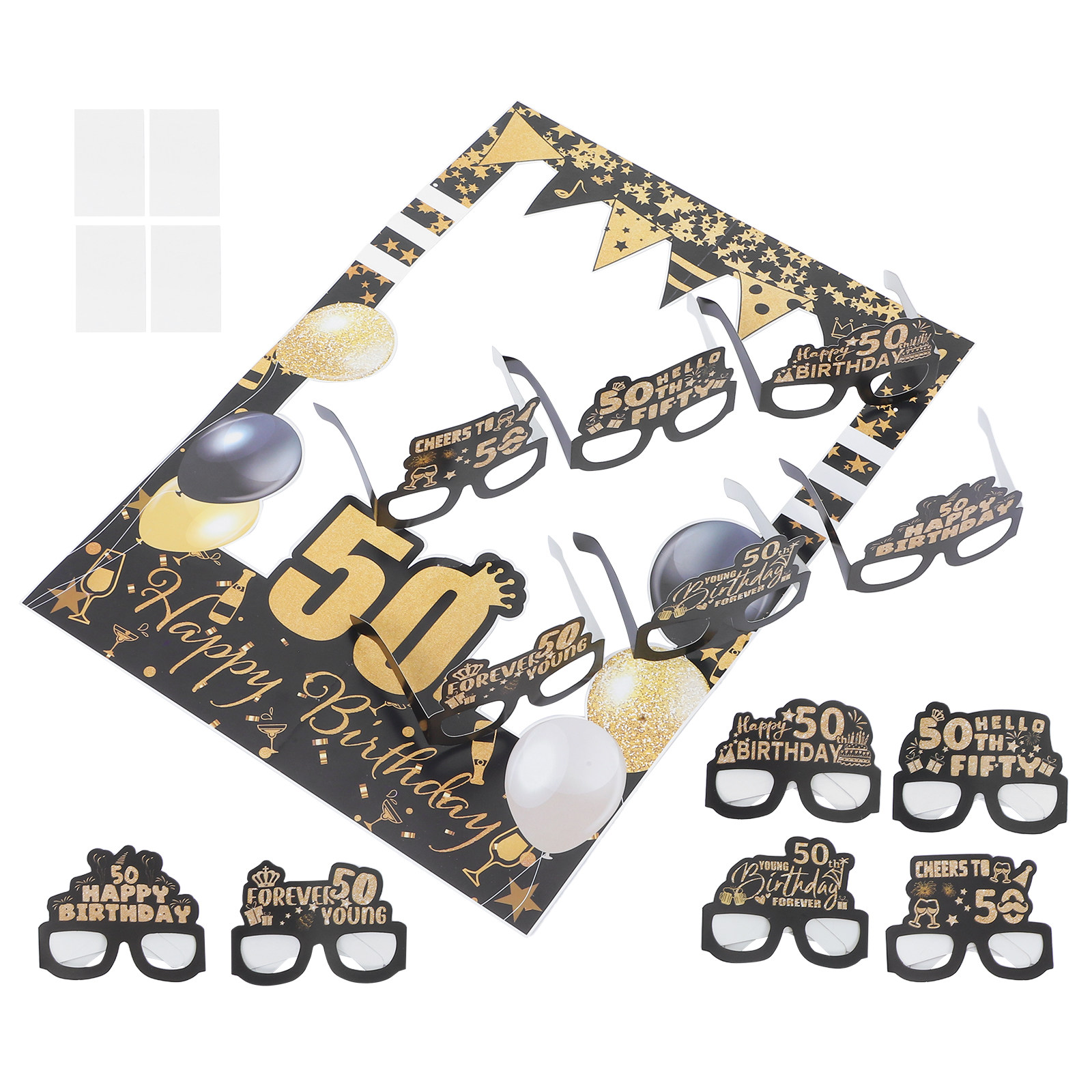 Photo Booth Frame - 1 Set di Accessori Divertenti per