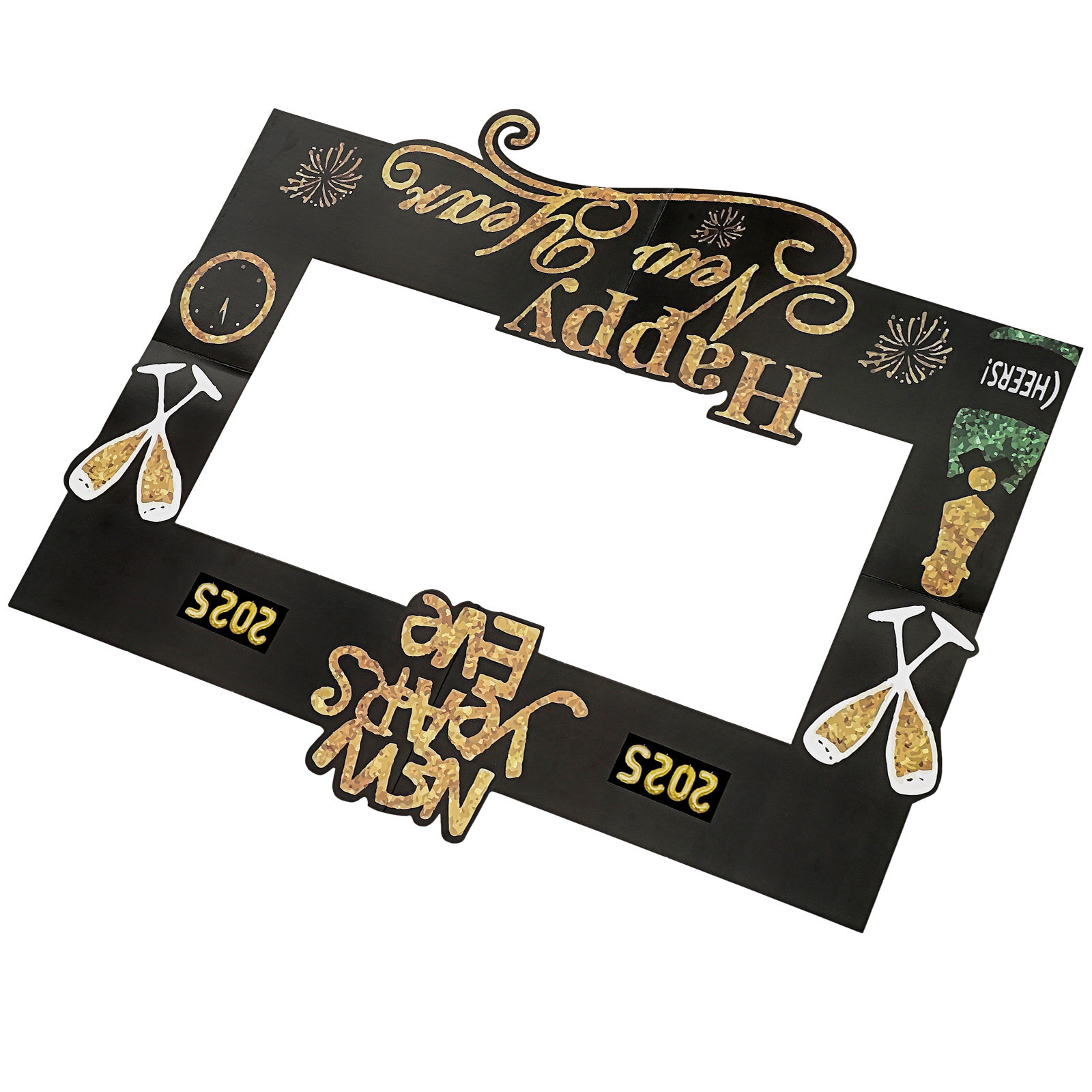Photo Booth Frame - Cornice Portatile per Foto di Capodanno