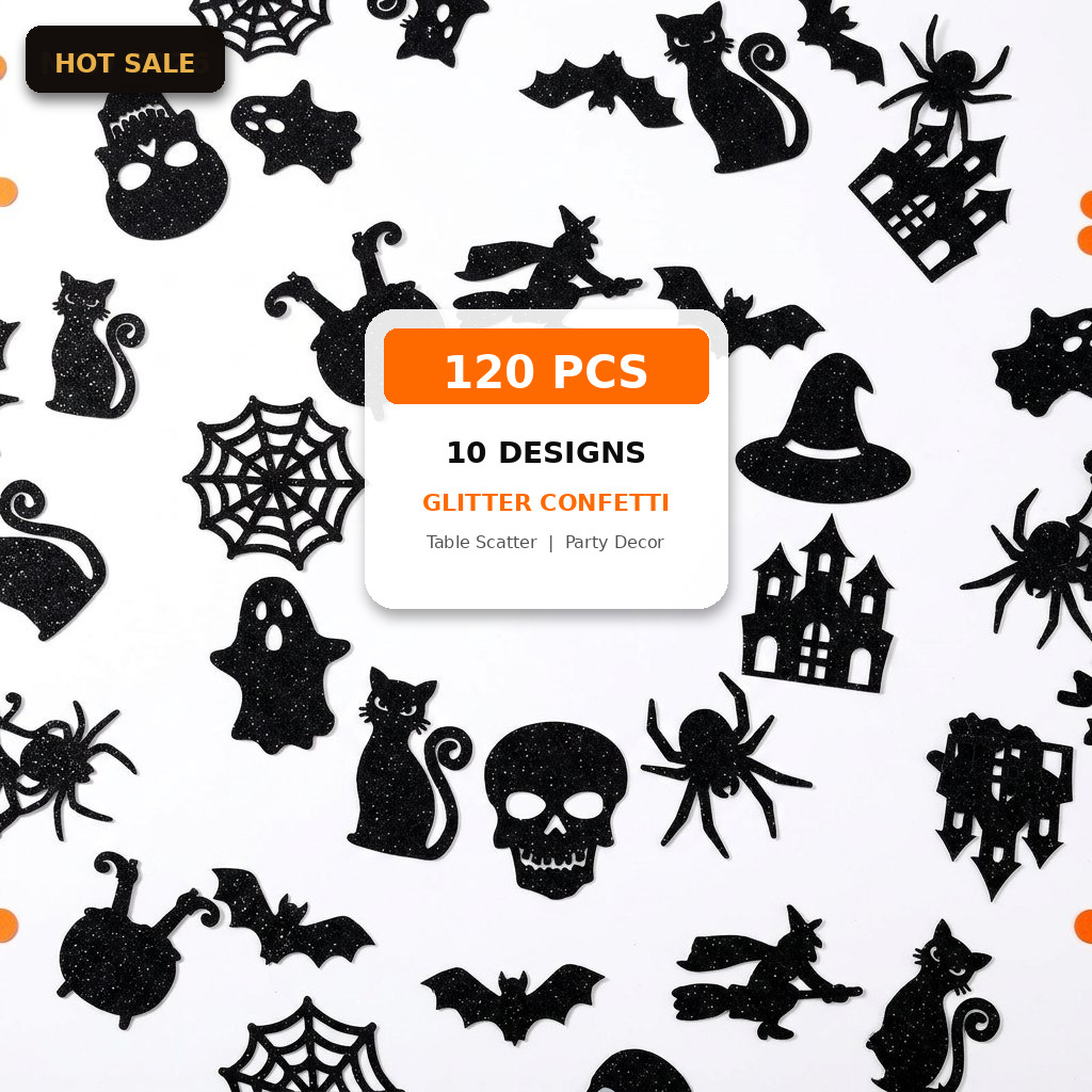 Coriandoli di Halloween 120 Pe - Papercraft Supply Confetti recensione e prezzo