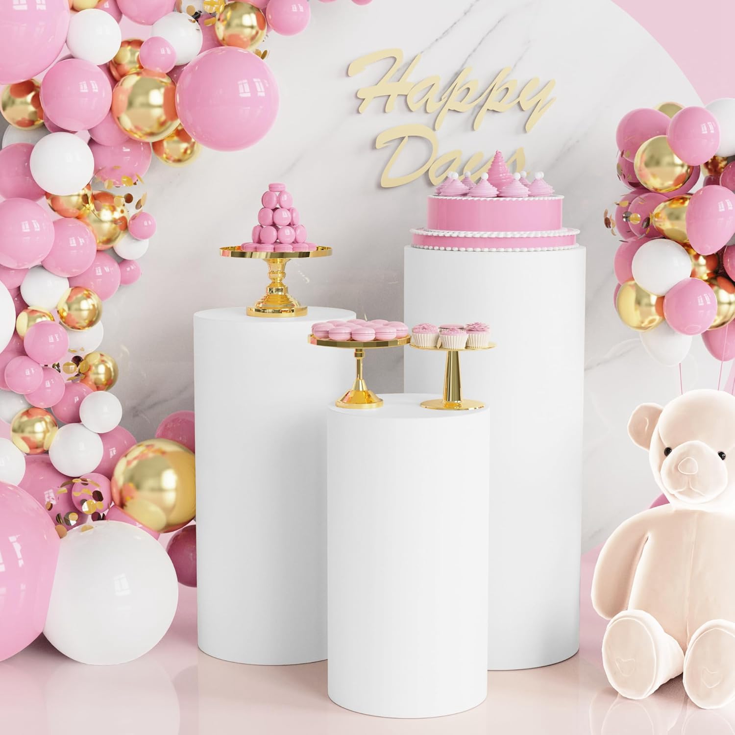 Yeele 1/3/5 Pezzi Copertura Ci - Dessert Table Backdrop recensione e prezzo